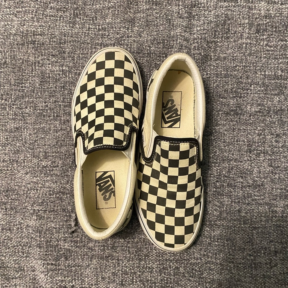 Checkerboard Vans